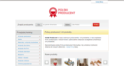 Desktop Screenshot of polskiproducent.pl